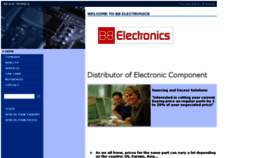 What B8electronics.com website looked like in 2016 (7 years ago)