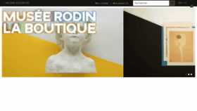 What Boutique-musee-rodin.fr website looked like in 2016 (7 years ago)