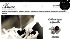 What Bijouxbaume.com website looked like in 2016 (7 years ago)