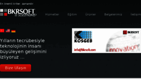 What Bkrsoft.com website looked like in 2016 (7 years ago)