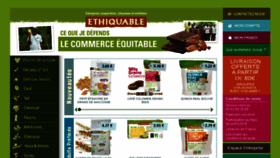 What Boutique-ethiquable.com website looked like in 2016 (7 years ago)