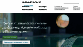 What Bigsalts.ru website looked like in 2016 (7 years ago)