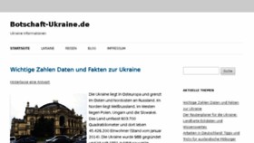 What Botschaft-ukraine.de website looked like in 2016 (7 years ago)