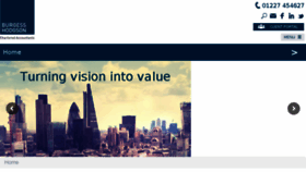 What Burgesshodgson.co.uk website looked like in 2016 (9 years ago)