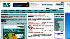 What Busportal.cz website looked like in 2016 (7 years ago)