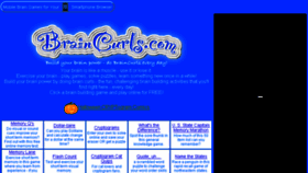 What Braincurls.com website looked like in 2016 (7 years ago)