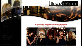 What Blackandwhitehairstudio.de website looked like in 2016 (7 years ago)