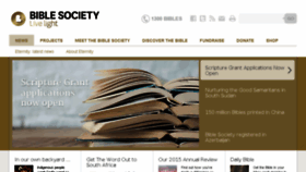 What Biblesociety.org.au website looked like in 2016 (7 years ago)