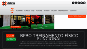 What Bprotreinamento.com.br website looked like in 2016 (7 years ago)
