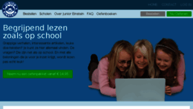 What Begrijpend-lezen-oefenen.nl website looked like in 2016 (7 years ago)