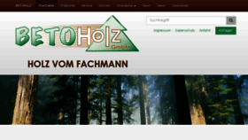 What Beto-holz.de website looked like in 2016 (7 years ago)