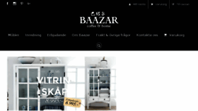 What Baazar.se website looked like in 2016 (7 years ago)