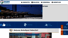 What Balcova.bel.tr website looked like in 2016 (7 years ago)
