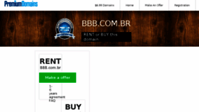 What Bbb.com.br website looked like in 2016 (7 years ago)