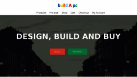 What Buildapc.co.za website looked like in 2016 (7 years ago)