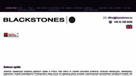 What Blackstones.eu website looked like in 2016 (7 years ago)