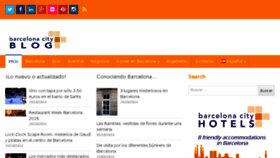 What Barcelonacityblog.com website looked like in 2016 (7 years ago)