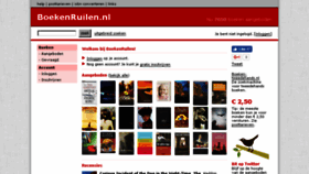 What Boekenruilen.nl website looked like in 2016 (7 years ago)