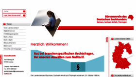 What Boersenverein-sasathue.de website looked like in 2016 (7 years ago)