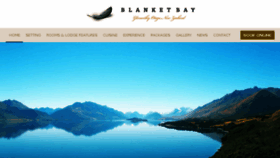 What Blanketbay.co.nz website looked like in 2016 (7 years ago)