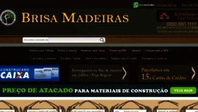 What Brisamadeiras.com.br website looked like in 2016 (7 years ago)