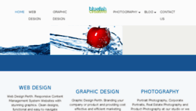 What Bluefishcreative.com.au website looked like in 2016 (7 years ago)