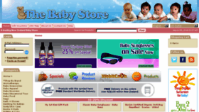 What Babystore.co.nz website looked like in 2016 (7 years ago)