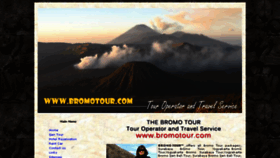 What Bromotour.com website looked like in 2016 (7 years ago)