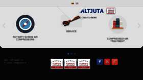 What Baltjuta.lt website looked like in 2016 (7 years ago)