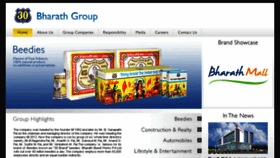 What Bharathgroup.co.in website looked like in 2016 (7 years ago)