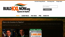 What Buildkxlnow.org website looked like in 2016 (8 years ago)