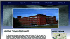 What Baumtrading.com website looked like in 2016 (7 years ago)