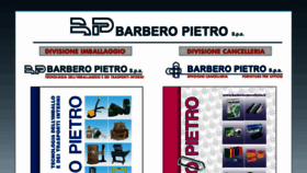 What Barberopietro.it website looked like in 2016 (7 years ago)