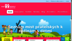 What Babyfriendlycertificate.cz website looked like in 2016 (7 years ago)
