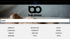 What Bulk.photos website looked like in 2016 (7 years ago)