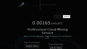 What Bitcomax.com website looked like in 2016 (7 years ago)