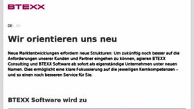 What Btexx.de website looked like in 2016 (7 years ago)