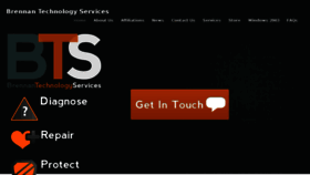 What Brennantechservices.com website looked like in 2016 (7 years ago)