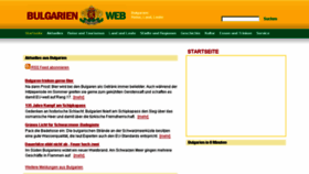 What Bulgarien-web.de website looked like in 2016 (7 years ago)