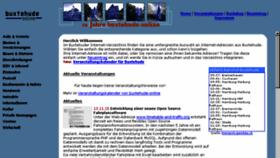What Buxtehude-online.de website looked like in 2016 (7 years ago)