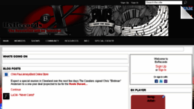 What Bxrecords.com website looked like in 2016 (7 years ago)