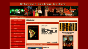 What Bck-bytow.pl website looked like in 2016 (7 years ago)