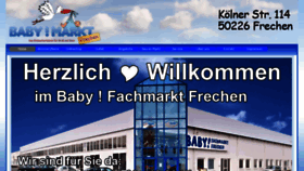 What Babymarkt-frechen.de website looked like in 2016 (7 years ago)