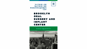 What Brooklynoralsurgerycenter.com website looked like in 2016 (7 years ago)