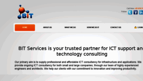 What Bitservices.be website looked like in 2016 (7 years ago)