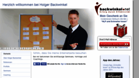 What Backwinkel.net website looked like in 2016 (7 years ago)