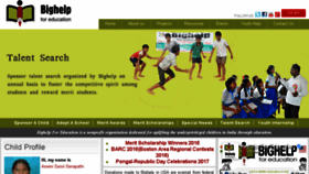 What Bighelp.org website looked like in 2016 (7 years ago)
