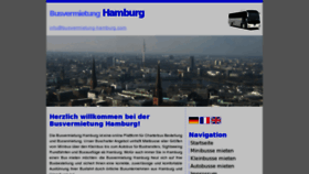 What Busvermietung-hamburg.com website looked like in 2016 (7 years ago)