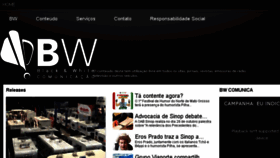 What Bwcomunica.com.br website looked like in 2016 (7 years ago)