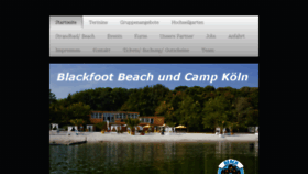 What Blackfoot-beach.de website looked like in 2016 (7 years ago)